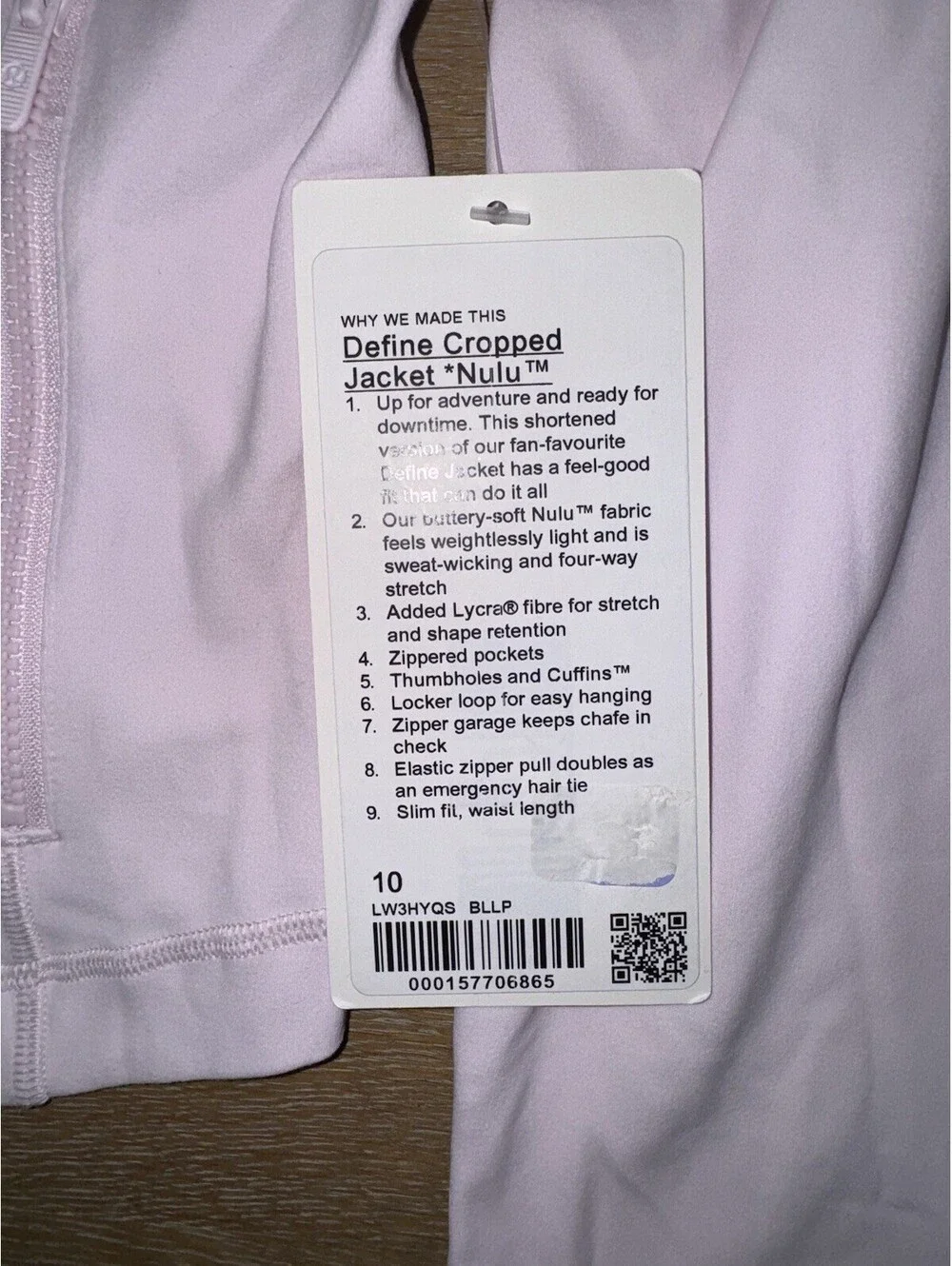 N/A lululemon define
